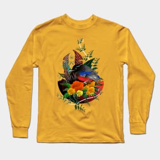 bird in his own paradise Long Sleeve T-Shirt